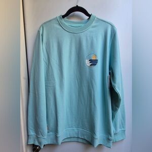 O’Neill Originals Crew Men Fleece color AQW Size Large.